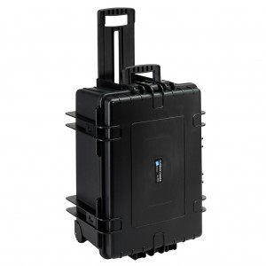 B&W Valise Type 6800 Noire Insert Mousse 6800/B/SI