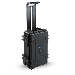 B&W Valise Type 6600 Noire Insert mousse 6600/B/SI