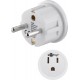 Adaptateur Secteur Etats-Unis/Japon, Blanc