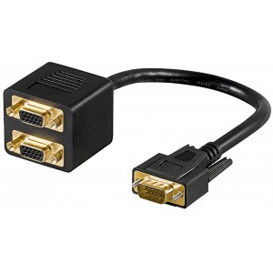 VGA Câble Adaptateur, Doré