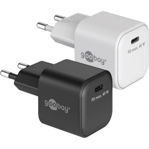 Chargeur Rapide USB-C™ PD GaN Nano (45 W) blanc