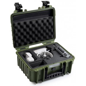 B&W Valise type 3000 DJI Flip vert fonc&eacute;